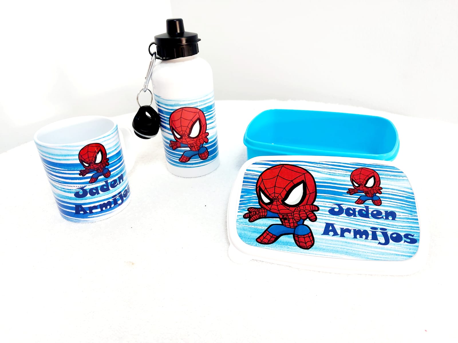 Conjunto vuelta al cole spiderman - Imagen 2