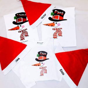 Camiseta Muñeco de nieve (talla niño)