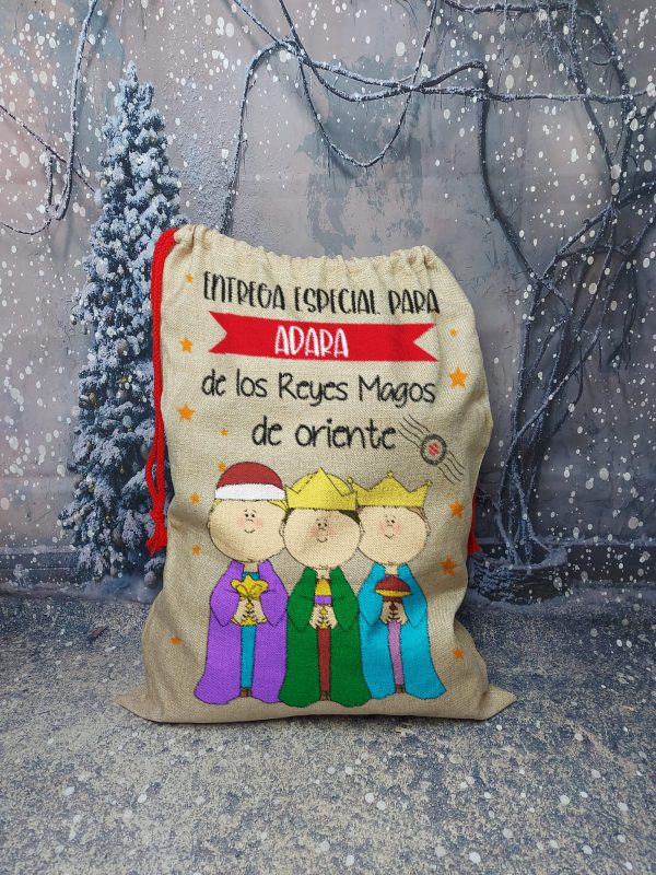 Saco Reyes Magos XL. aripilleria. D1.