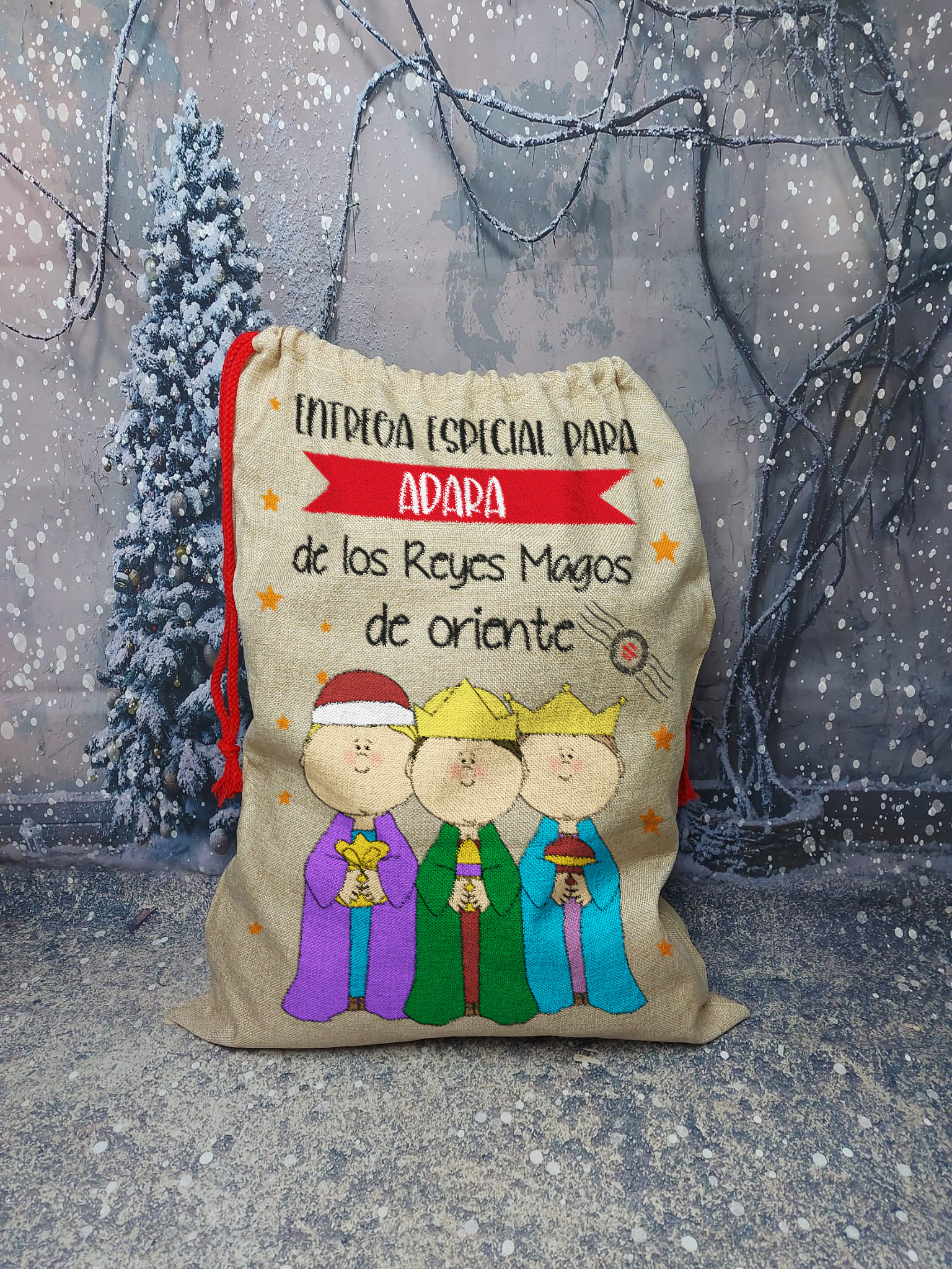 Saco Reyes Magos XL. aripilleria. D1.