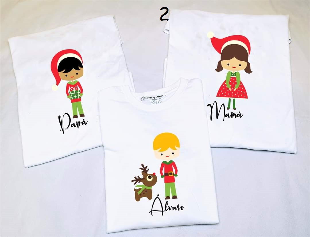 Camiseta elfos  (talla adulto) - Imagen 3
