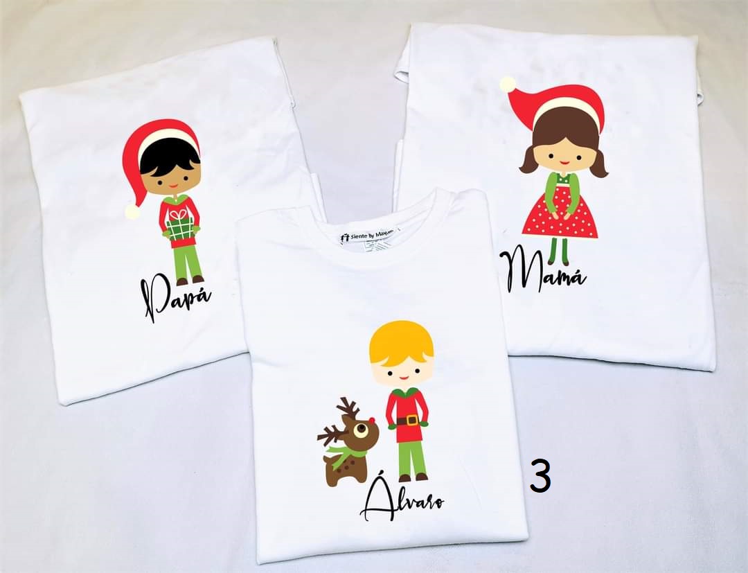 Camiseta elfos  (talla adulto) - Imagen 4