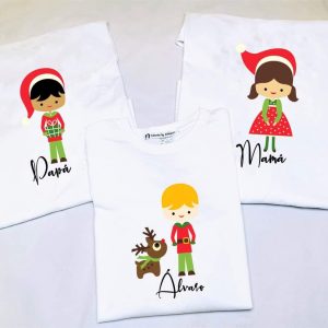 Camiseta elfos  (talla adulto)