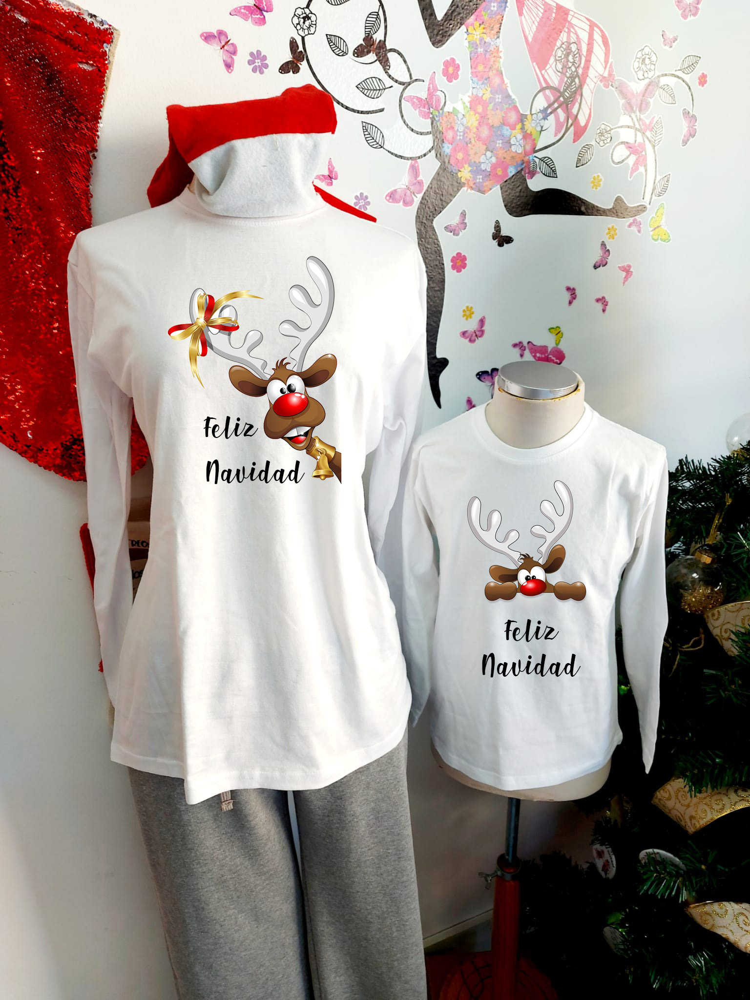 Reno feliz naviad (talla adulto)