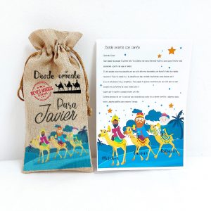 Carta Reyes Magos en bolsa mod. 4