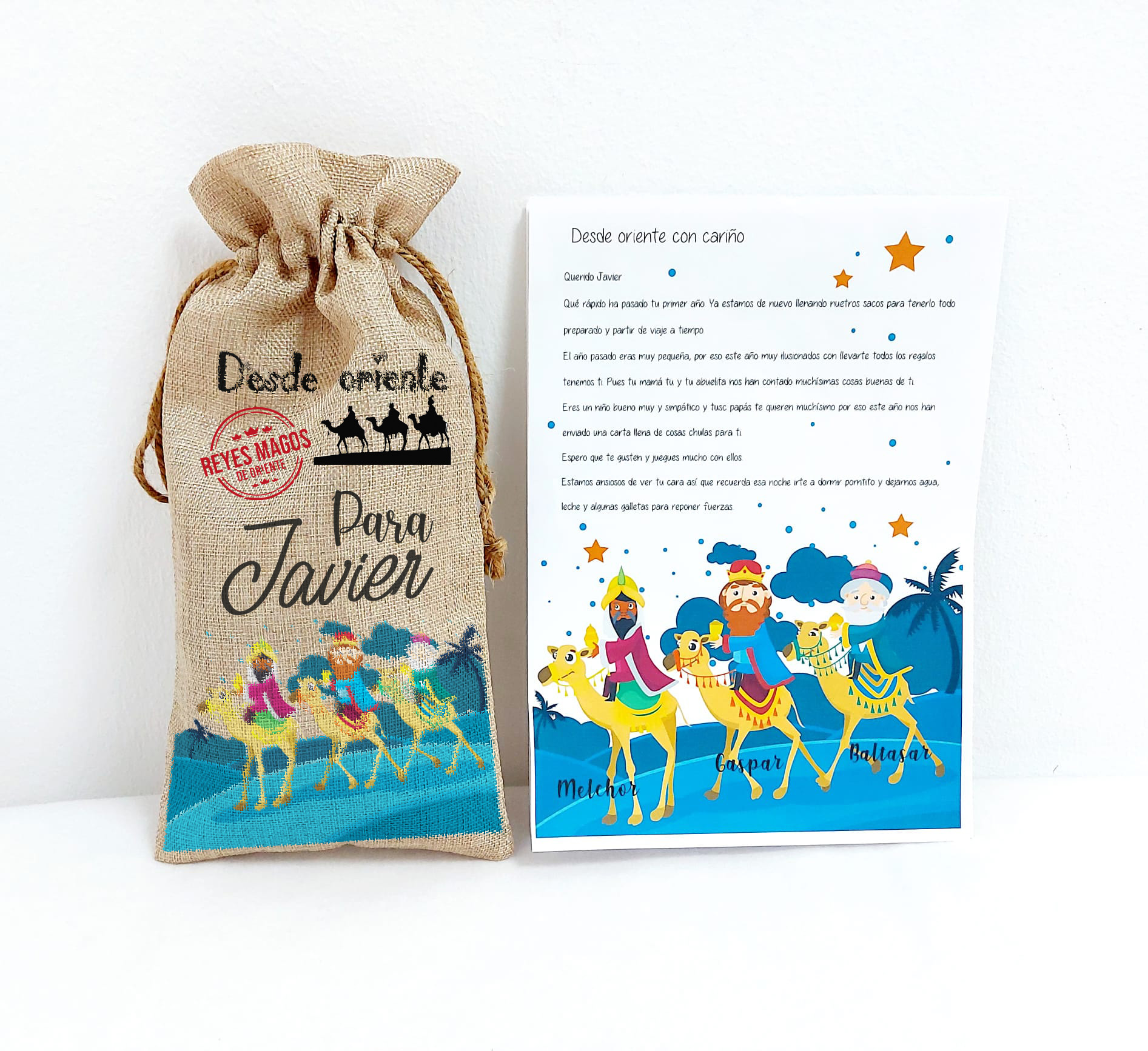 Carta Reyes Magos en bolsa mod. 4