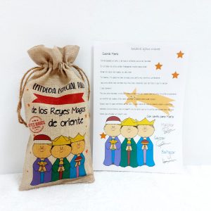 Carta Reyes Magos en bolsa mod. 1