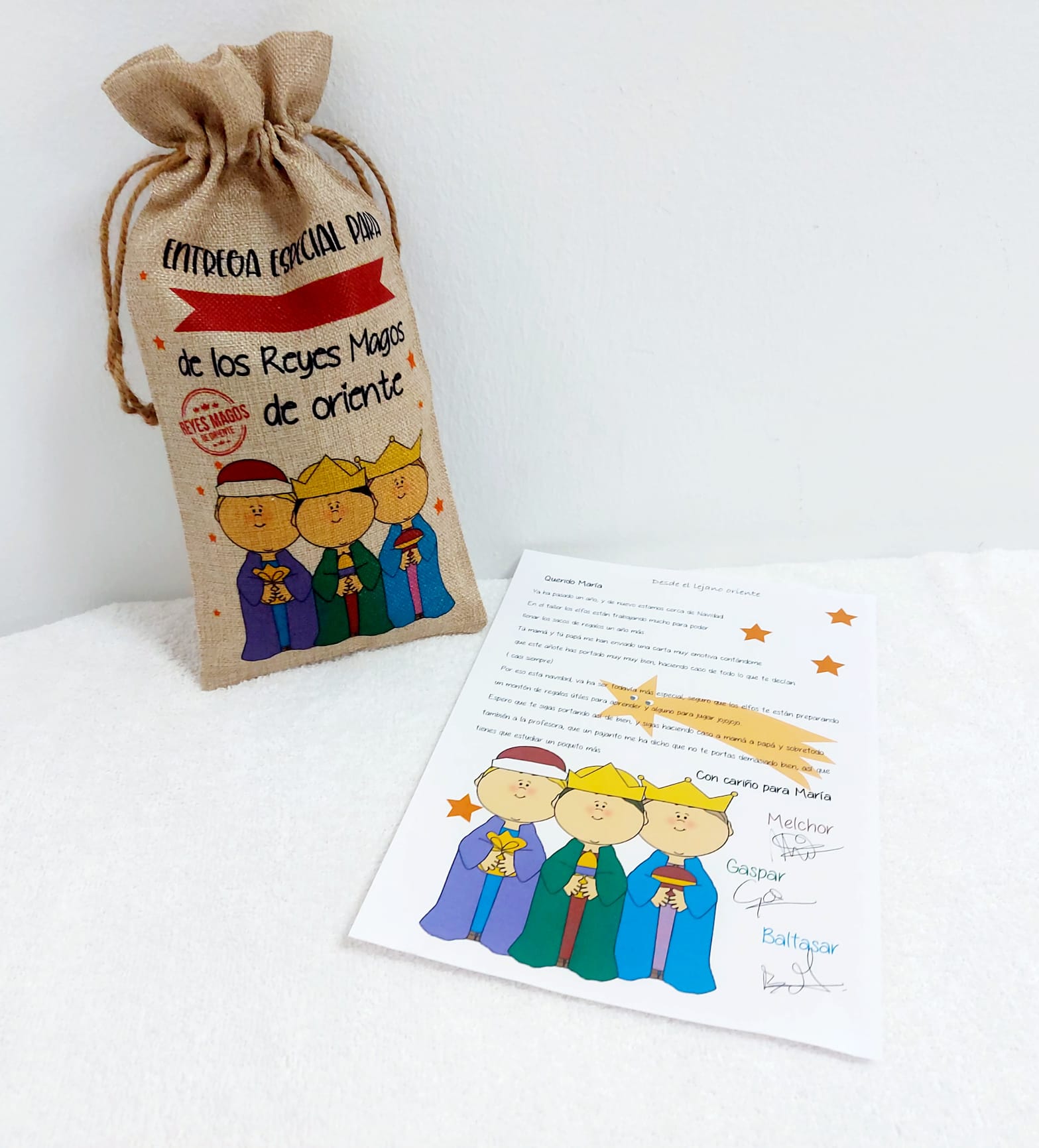 Carta Reyes Magos en bolsa mod. 1 - Imagen 2
