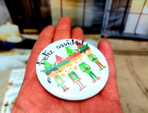 Chapas navidad alumnos (mín. 10 unid.) - Imagen 4