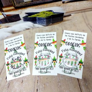 Chapas navidad alumnos (mín. 10 unid.)