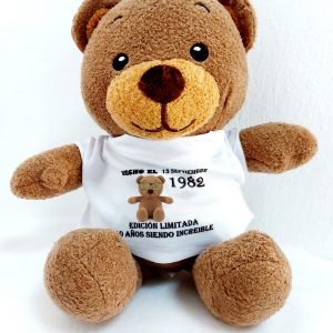 Oso 40 cumpleaños