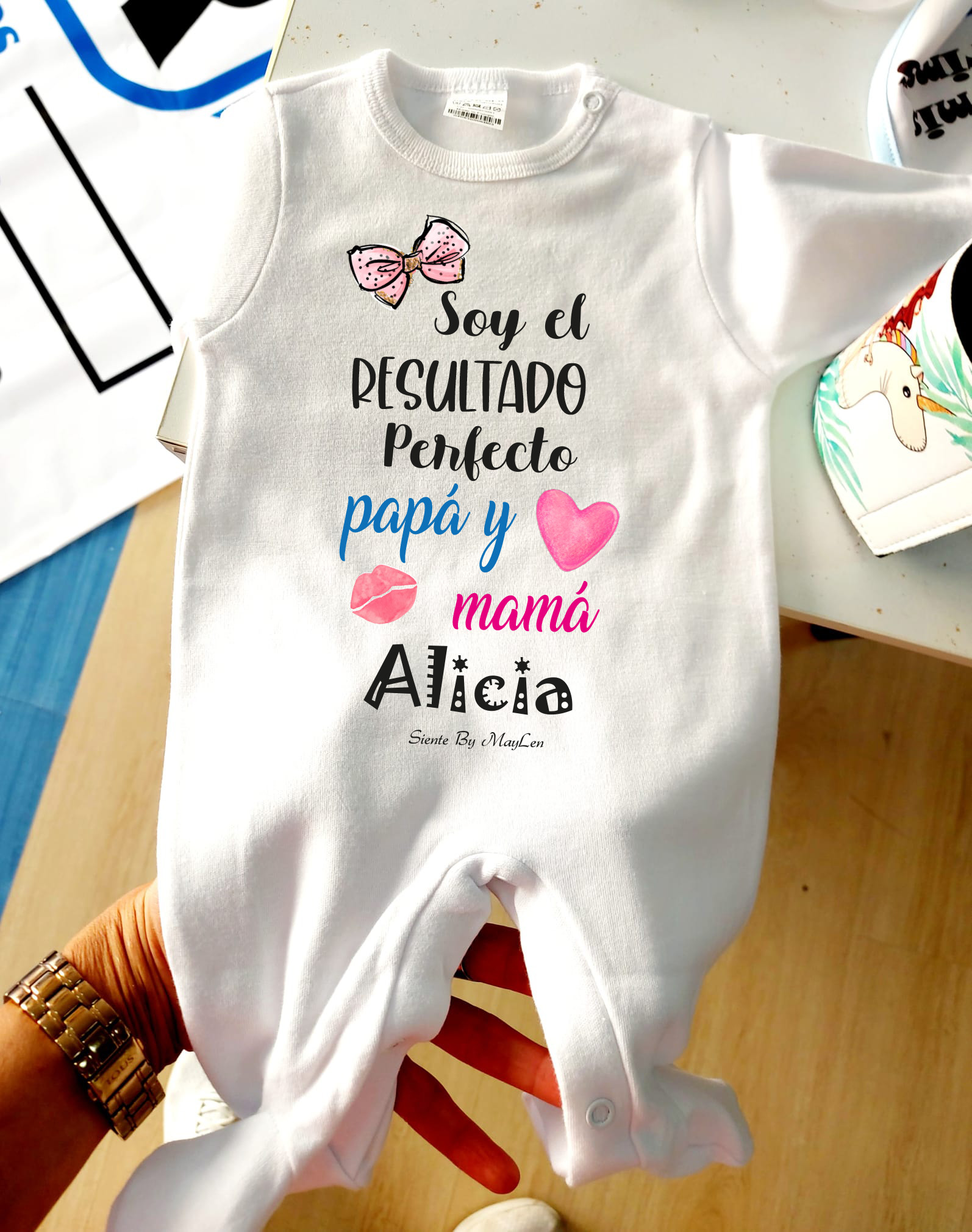 Pelele pijama soy el resultado perfecto