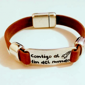 Pulsera contigo al fin...