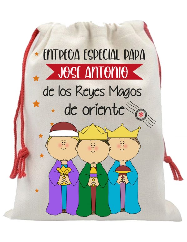 Saco Navidad Reyes Magos mod. 1
