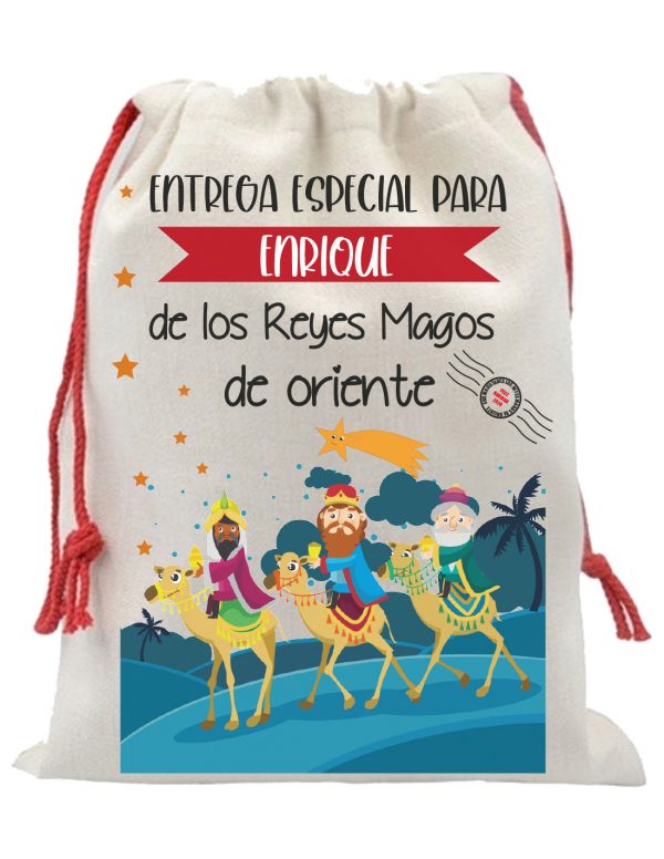 Saco Navidad Reyes Magos mod. 4