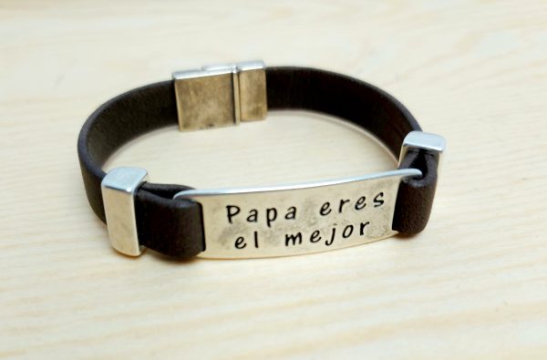 Pulsera Papá eres el mejor