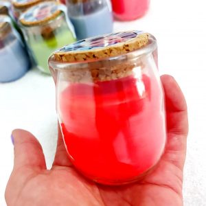 Vela Yogurt Bautizo (a partir de 10 unid)