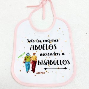Babero los mejores abuelos