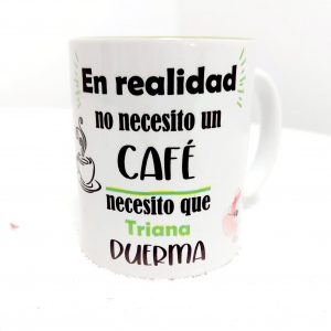 Taza papa necesita dormir
