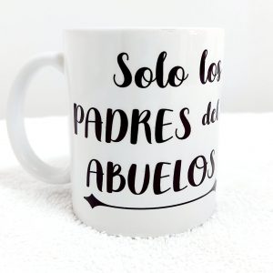 Taza los padres acienden a abuelos