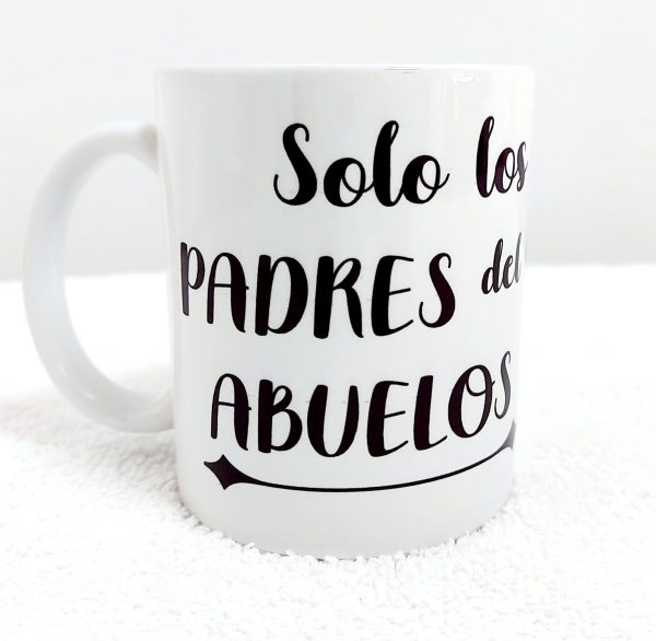 Taza los padres acienden a abuelos