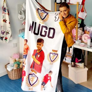 Toalla diseño futbol
