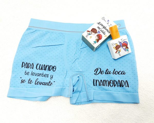 Boxer + fragancia perfuma mi vida