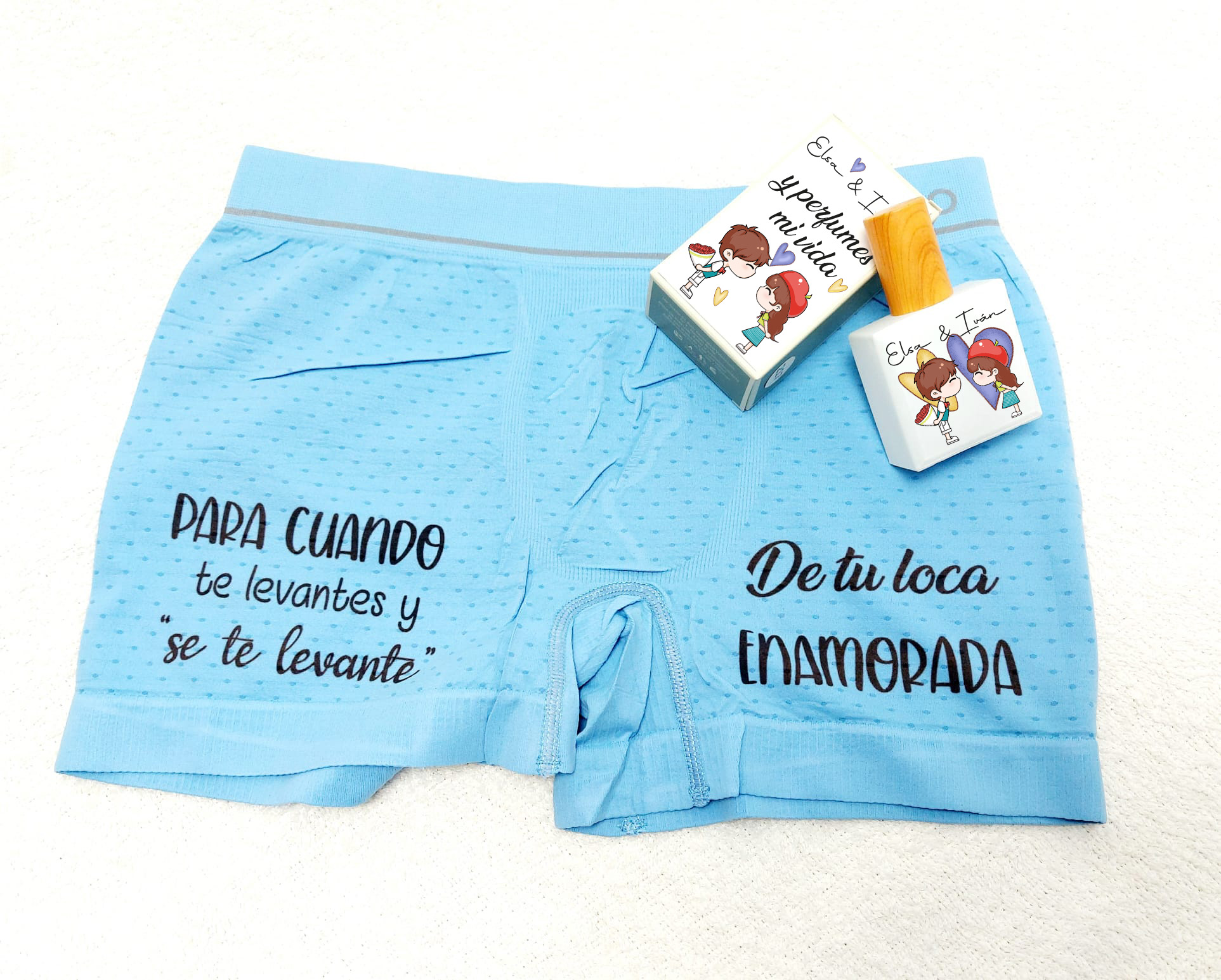 Boxer + fragancia perfuma mi vida