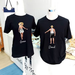 Conjunto 2 camisetas pareja