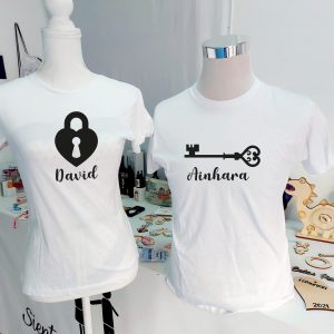 Conjunto 2 camisetas llave