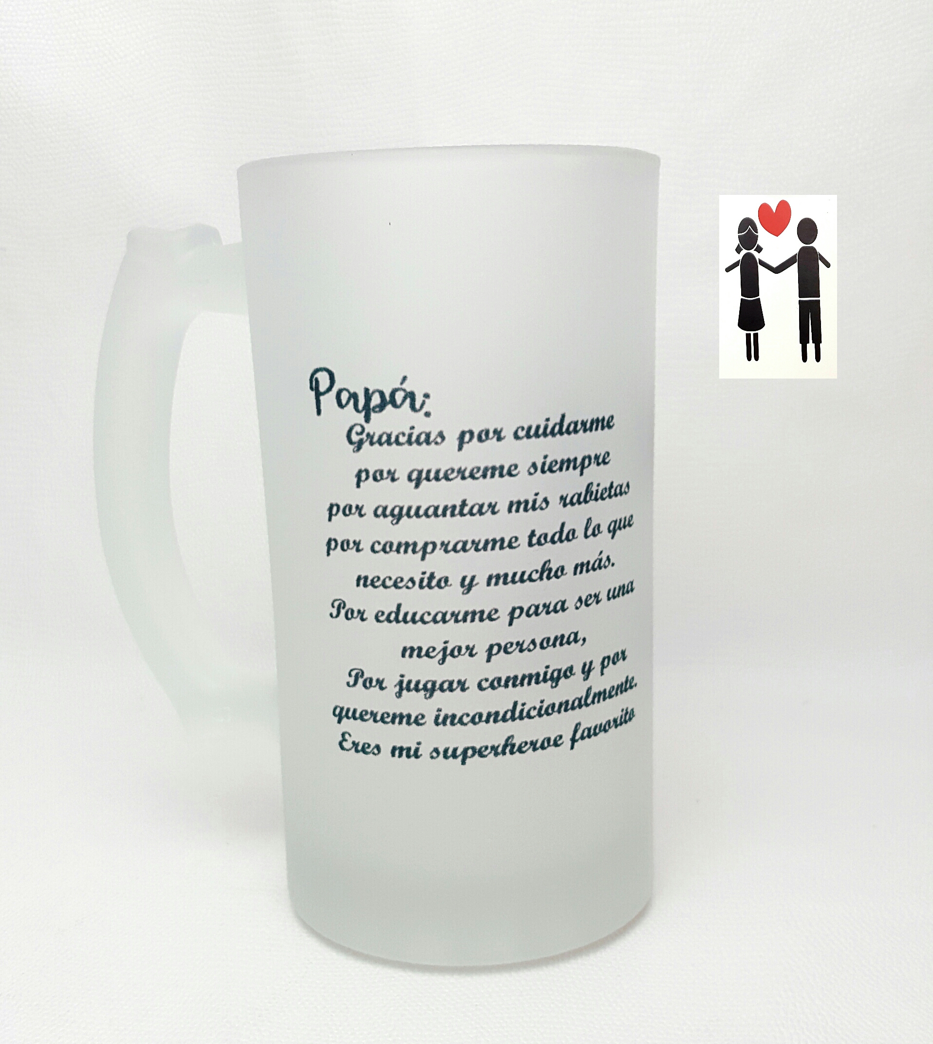Jarra cerveza el mejor papá - Imagen 3