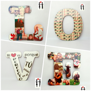 Letras de madera