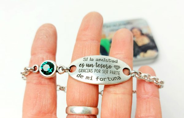 Pulsera la amistad es un tesoro