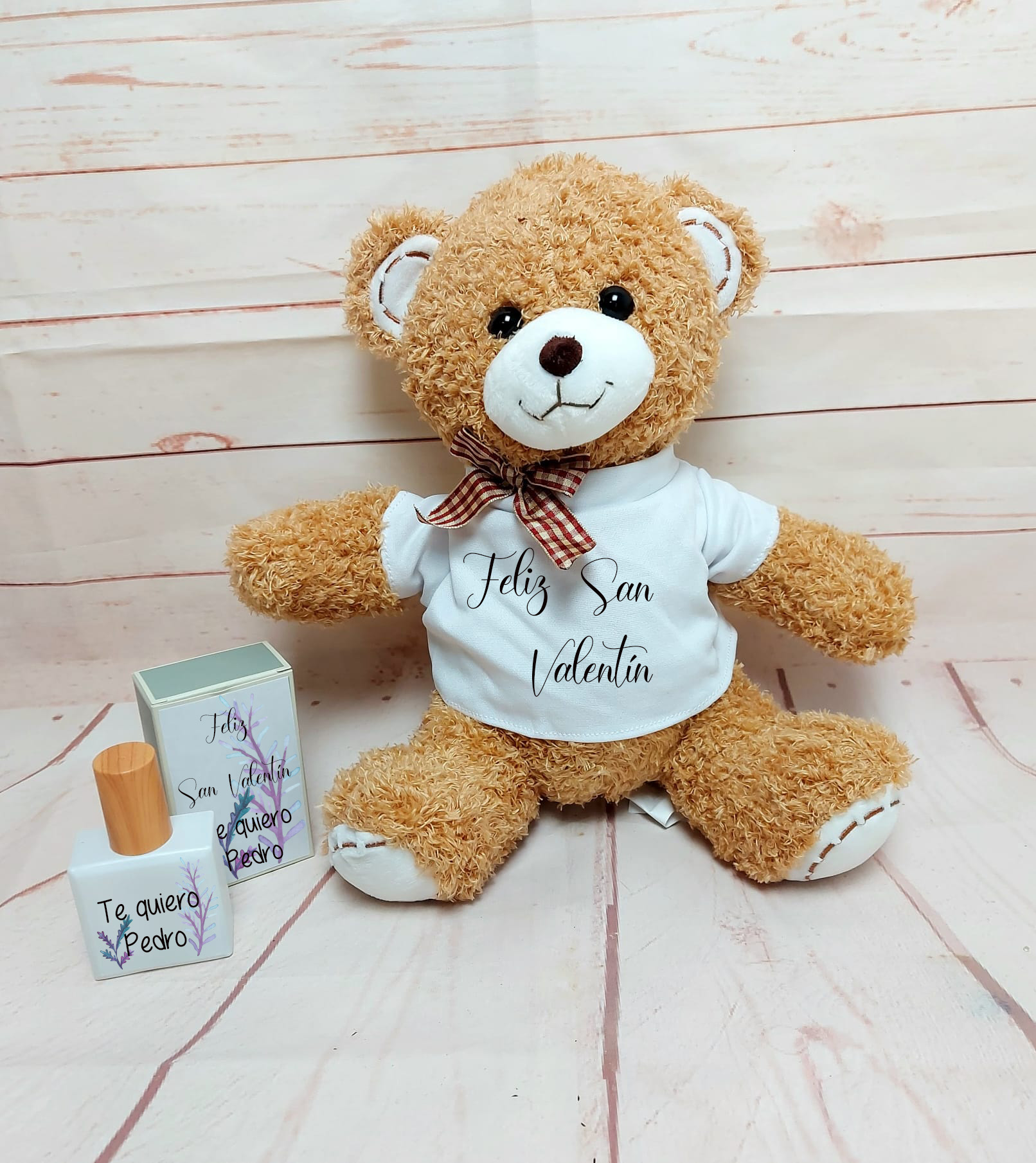 Oso peluche con colonia