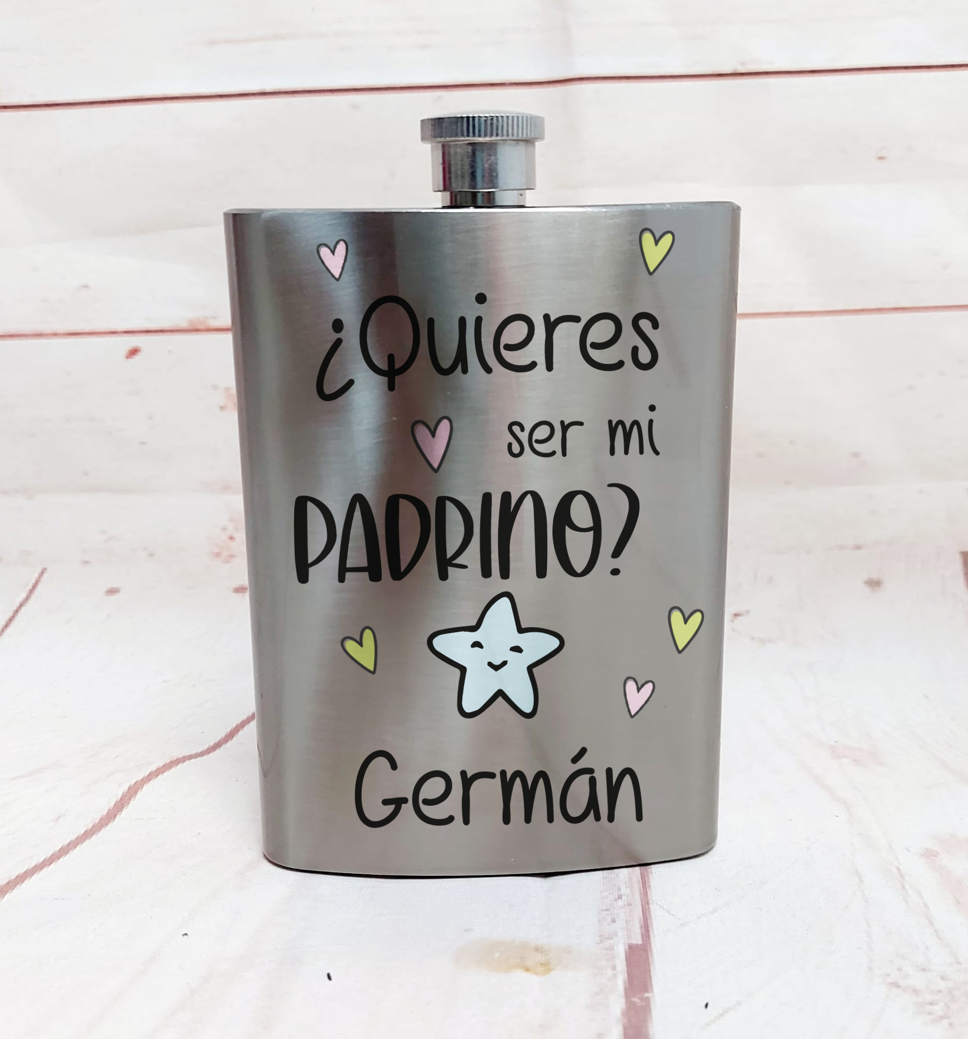 Petaca quieres ser mi padrino