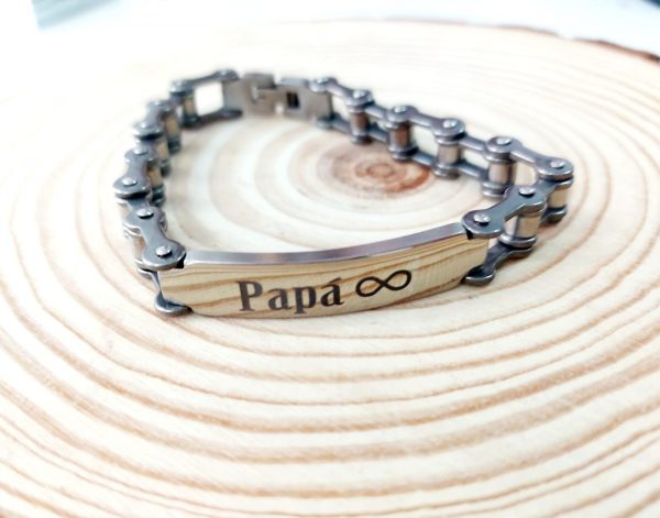 Pulsera eslavón cadena