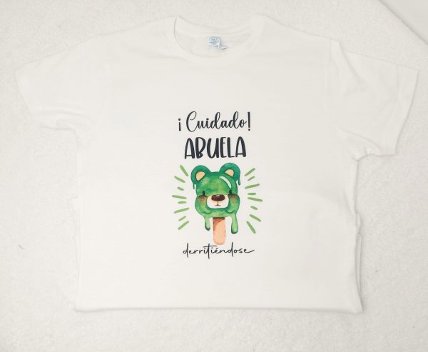 Camiseta abuela derritiéndose - Imagen 2