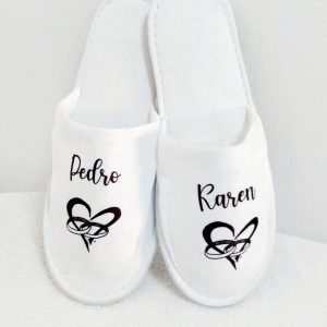 Zapatillas para novios