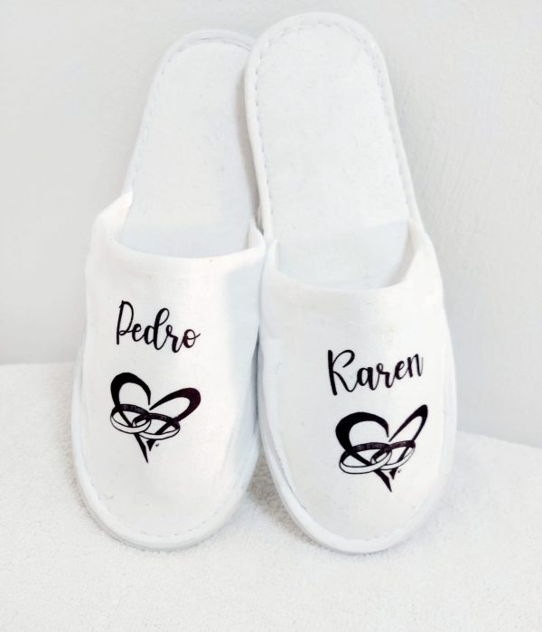 Zapatillas para novios
