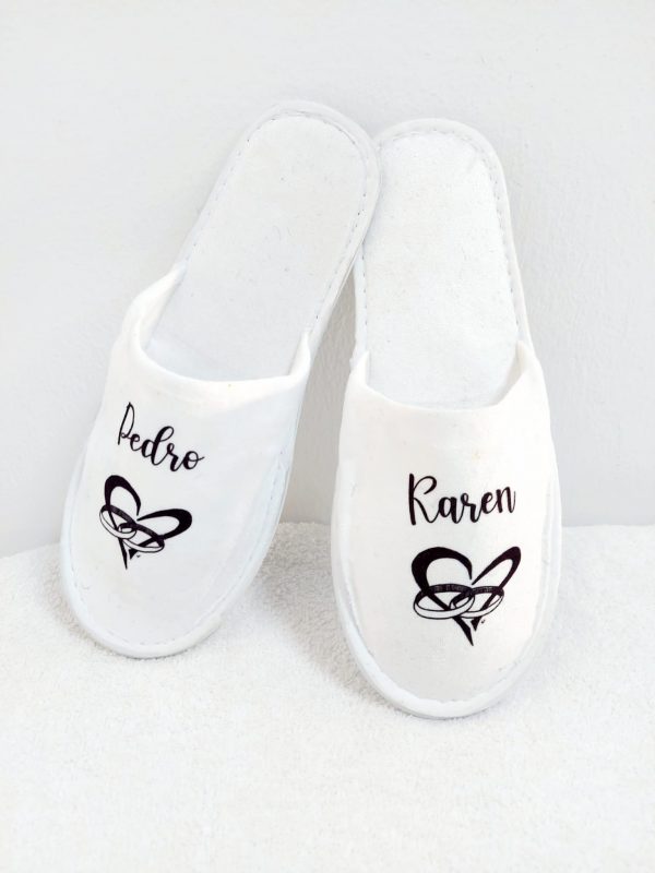 Zapatillas para novios - Imagen 2