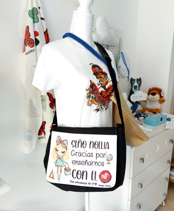 Bolso bandolera Gracias profe