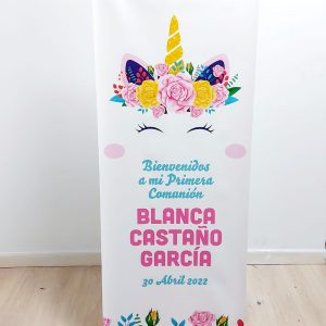 Banner X comunion  unicornio