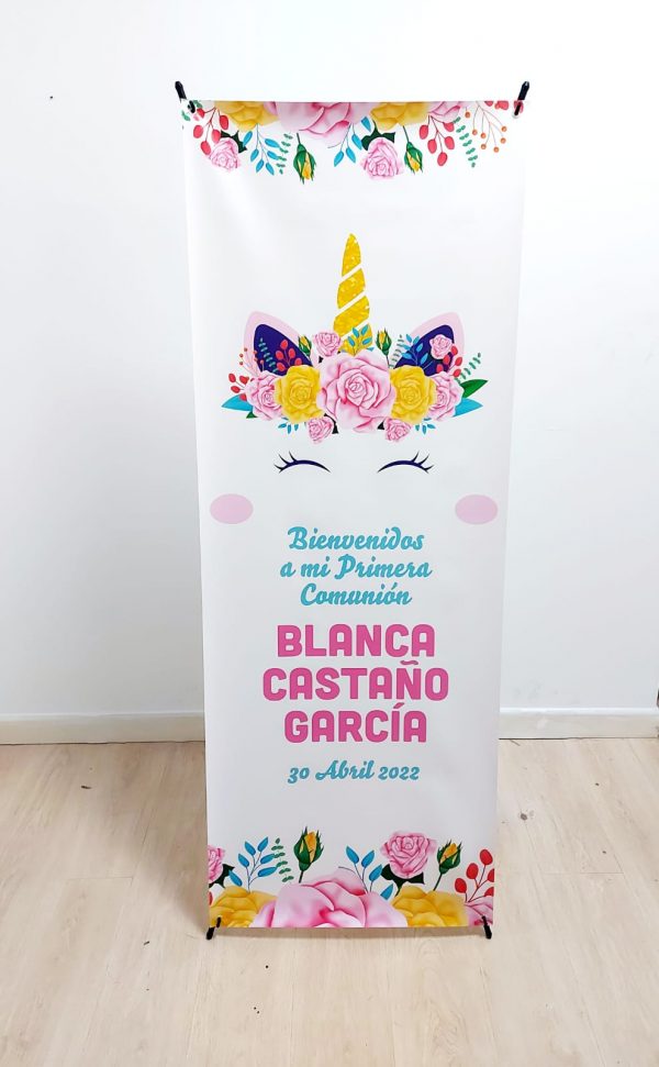 Banner X comunion  unicornio