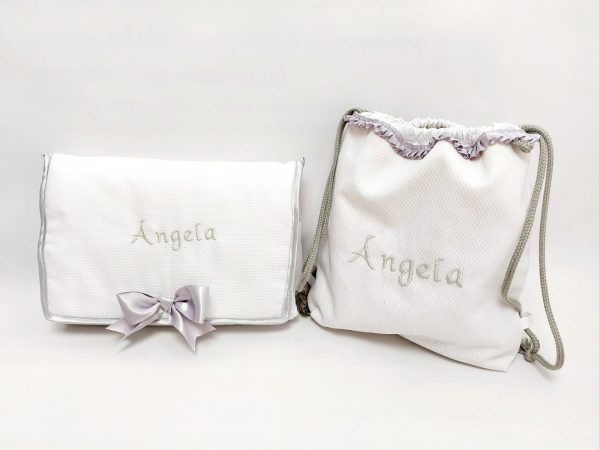 Conjunto blanco y plata especial - Imagen 4