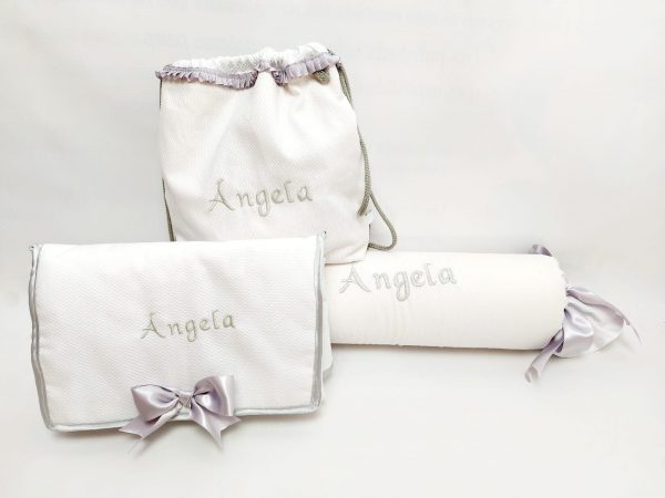 Conjunto blanco y plata especial - Imagen 3
