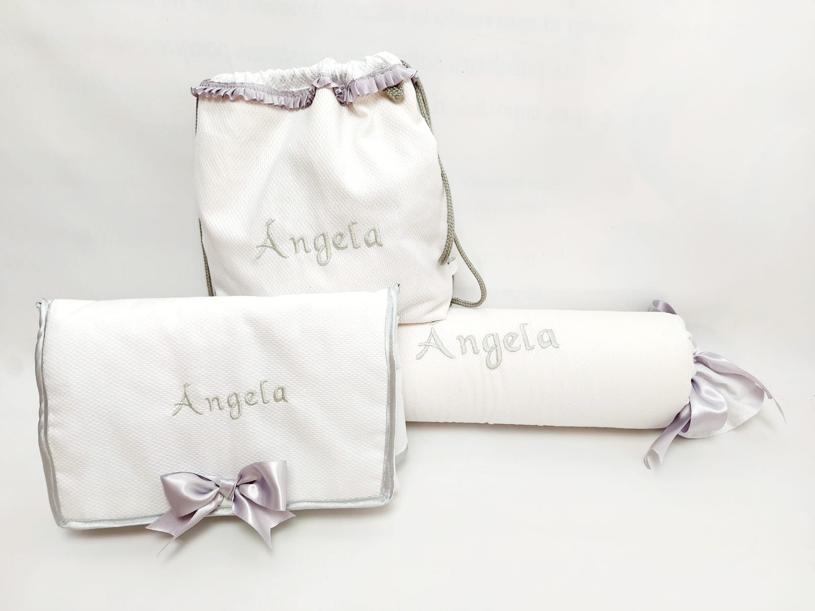Conjunto blanco y plata especial - Imagen 3
