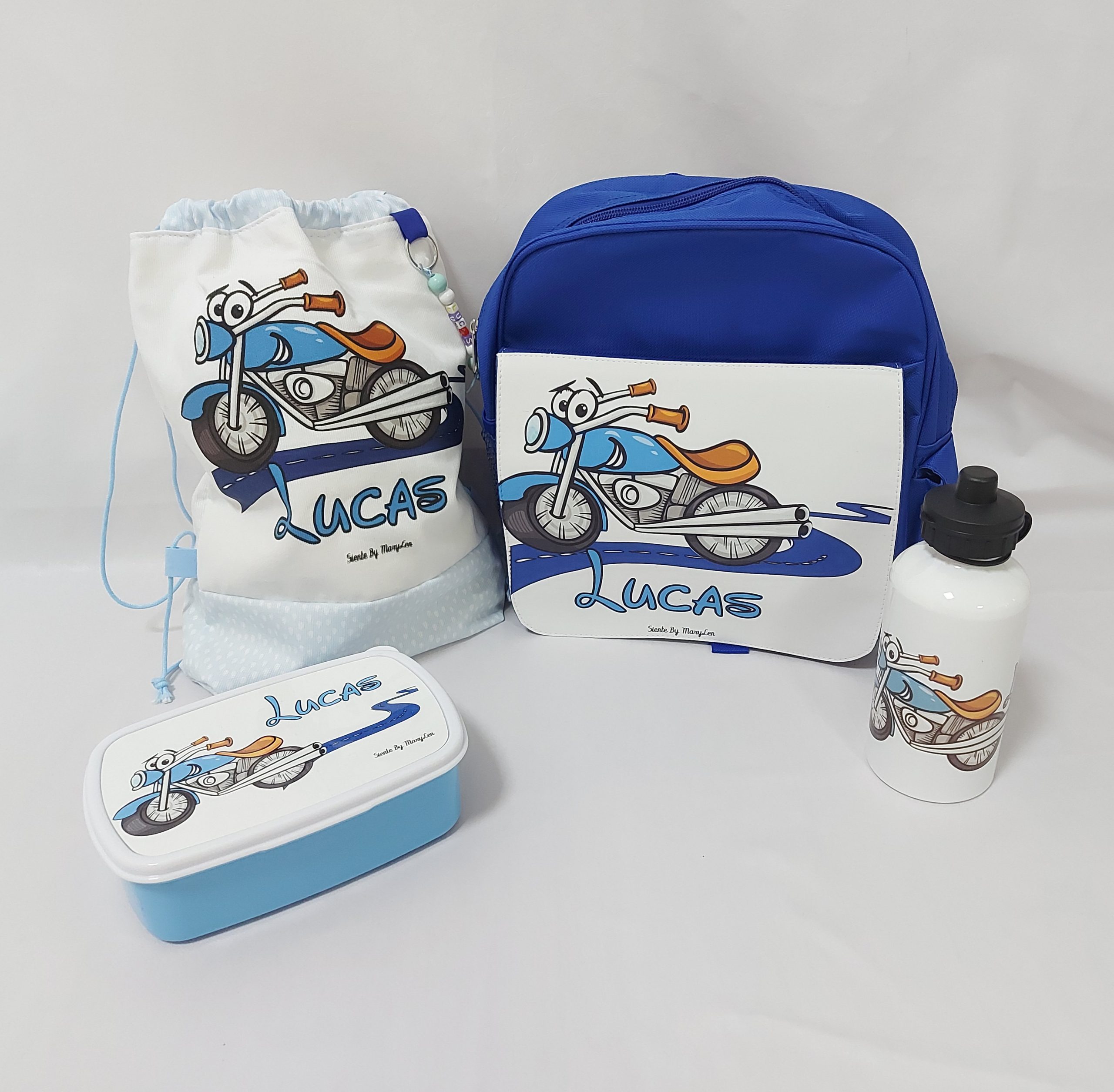 Conjunto vuelta al cole moto
