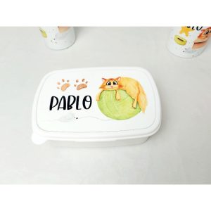 fiambrera gato