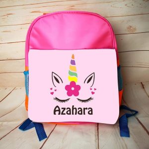 Mochila bicolor unicornio