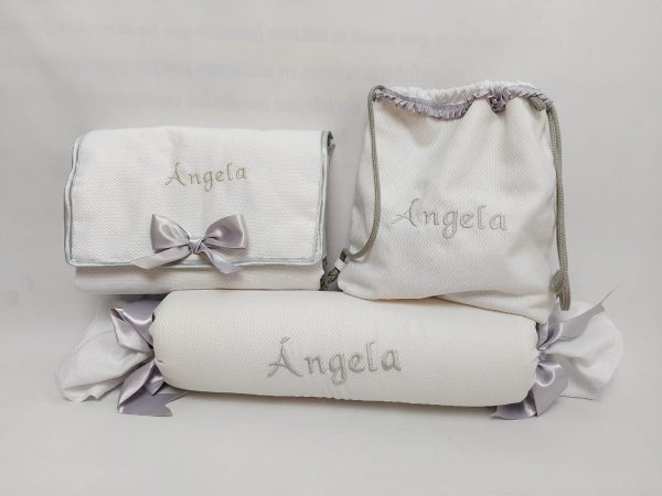 Conjunto blanco y plata especial - Imagen 5